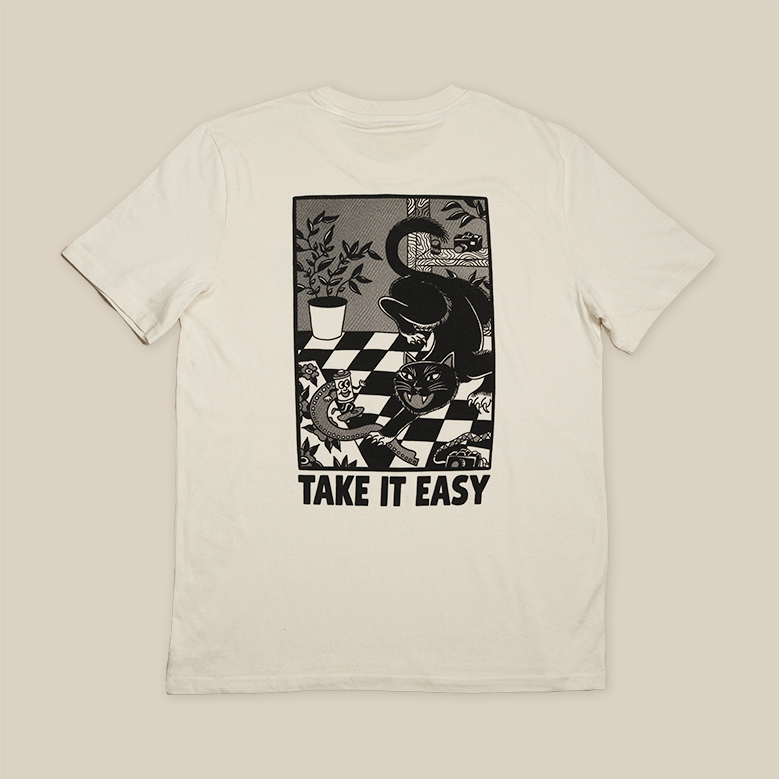 Take It Easy Lab x Liam Alvy Tee - Take It Easy Lab Ltd