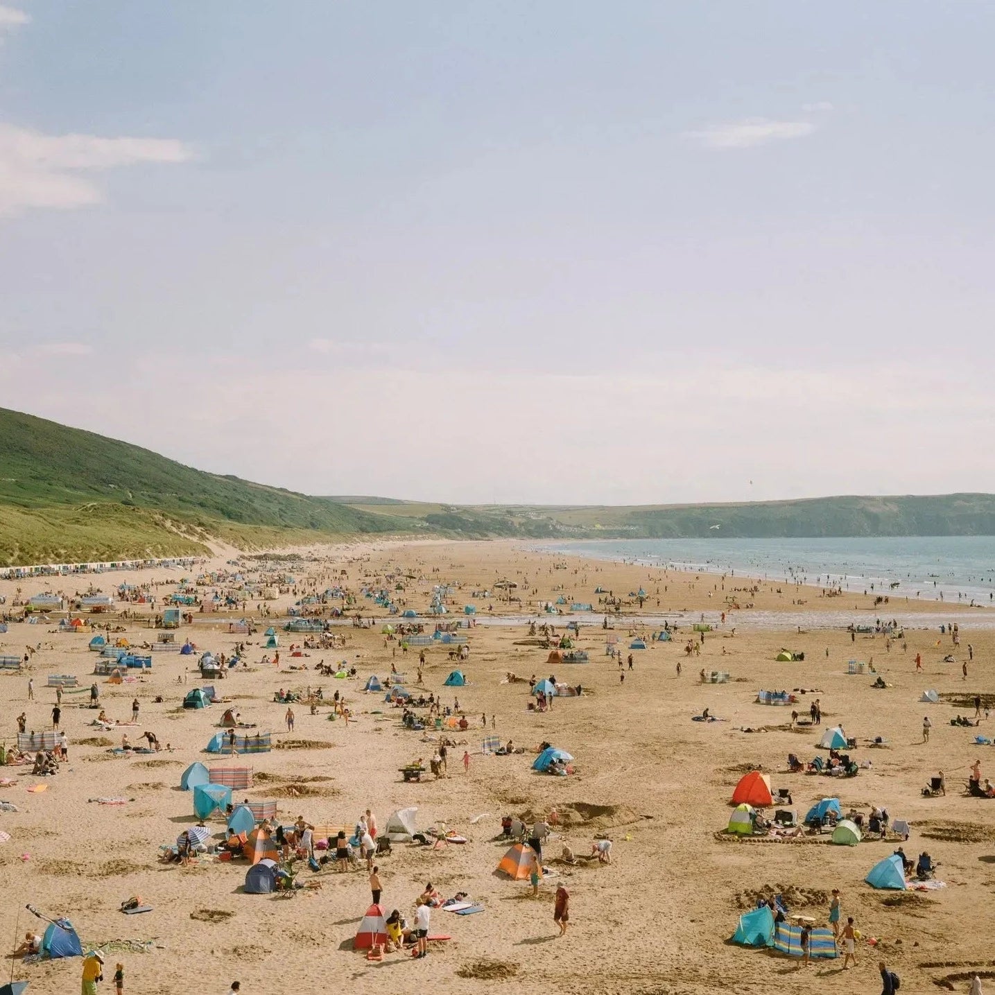Same day colour film developing