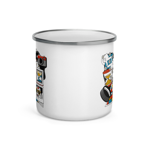 Take It Easy x Lisa O' Hara Enamel Mug