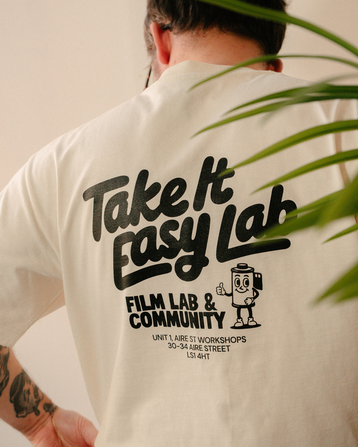 Pre-order: Off White Logo Box Tee - Take It Easy Lab Ltd
