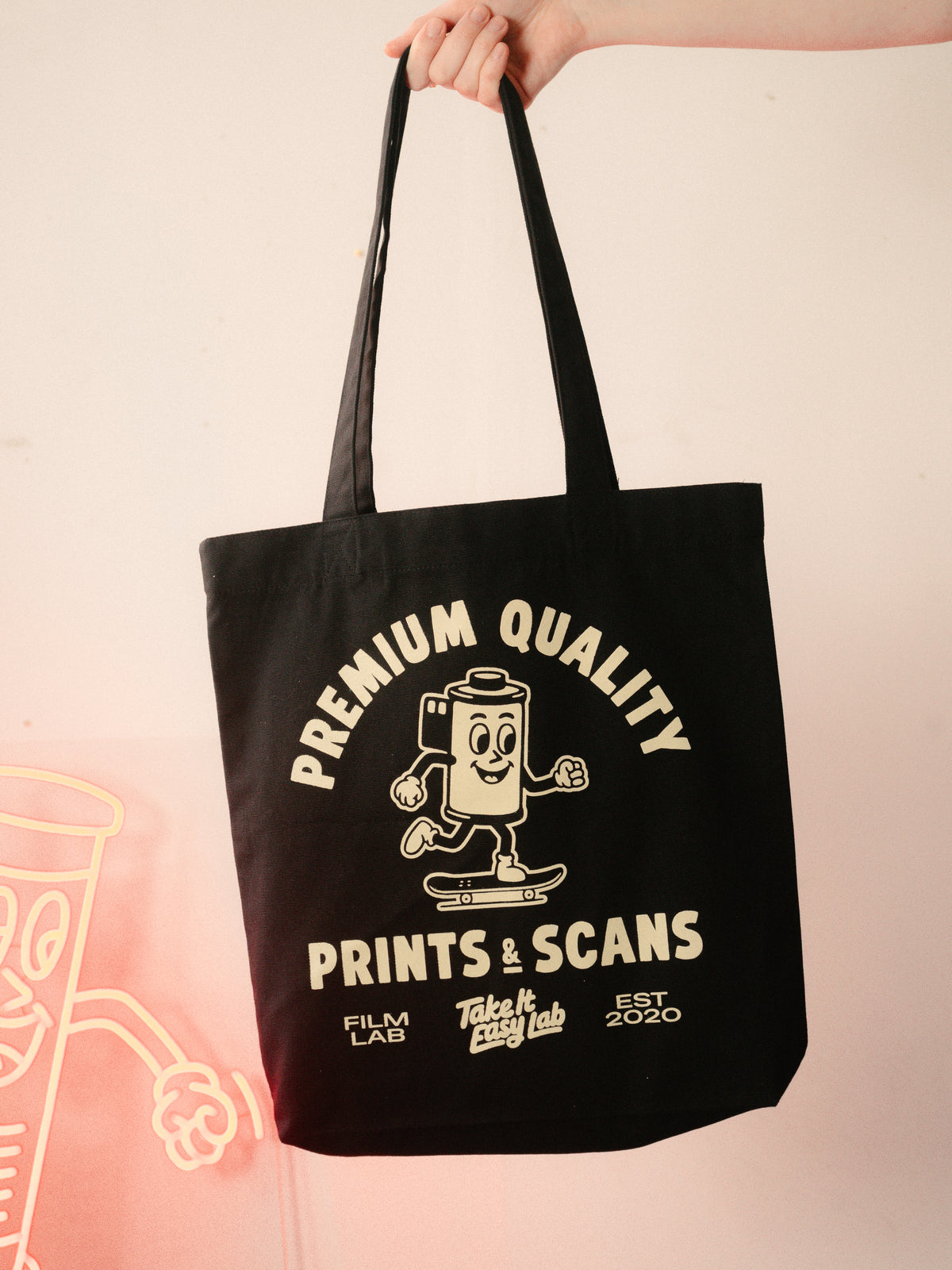 Pre-order: Prints & Scans Heavy Tote - Take It Easy Lab Ltd