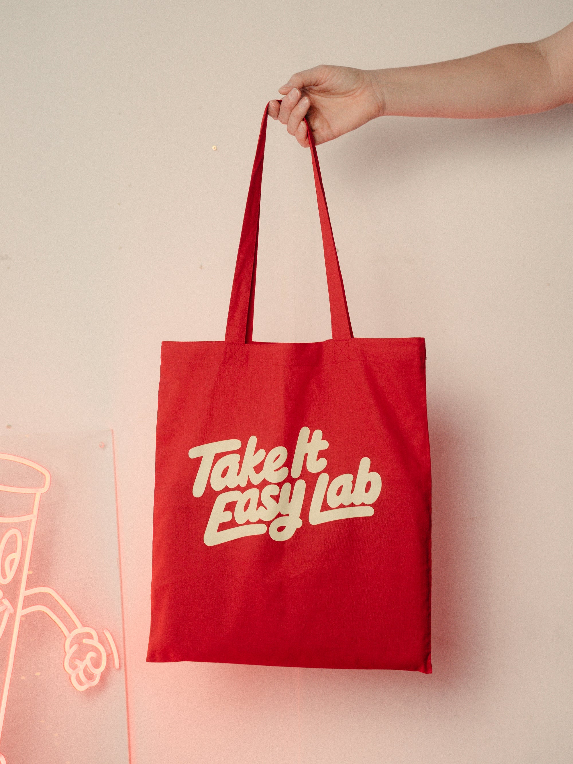 Pre-order: Red Logo Tote