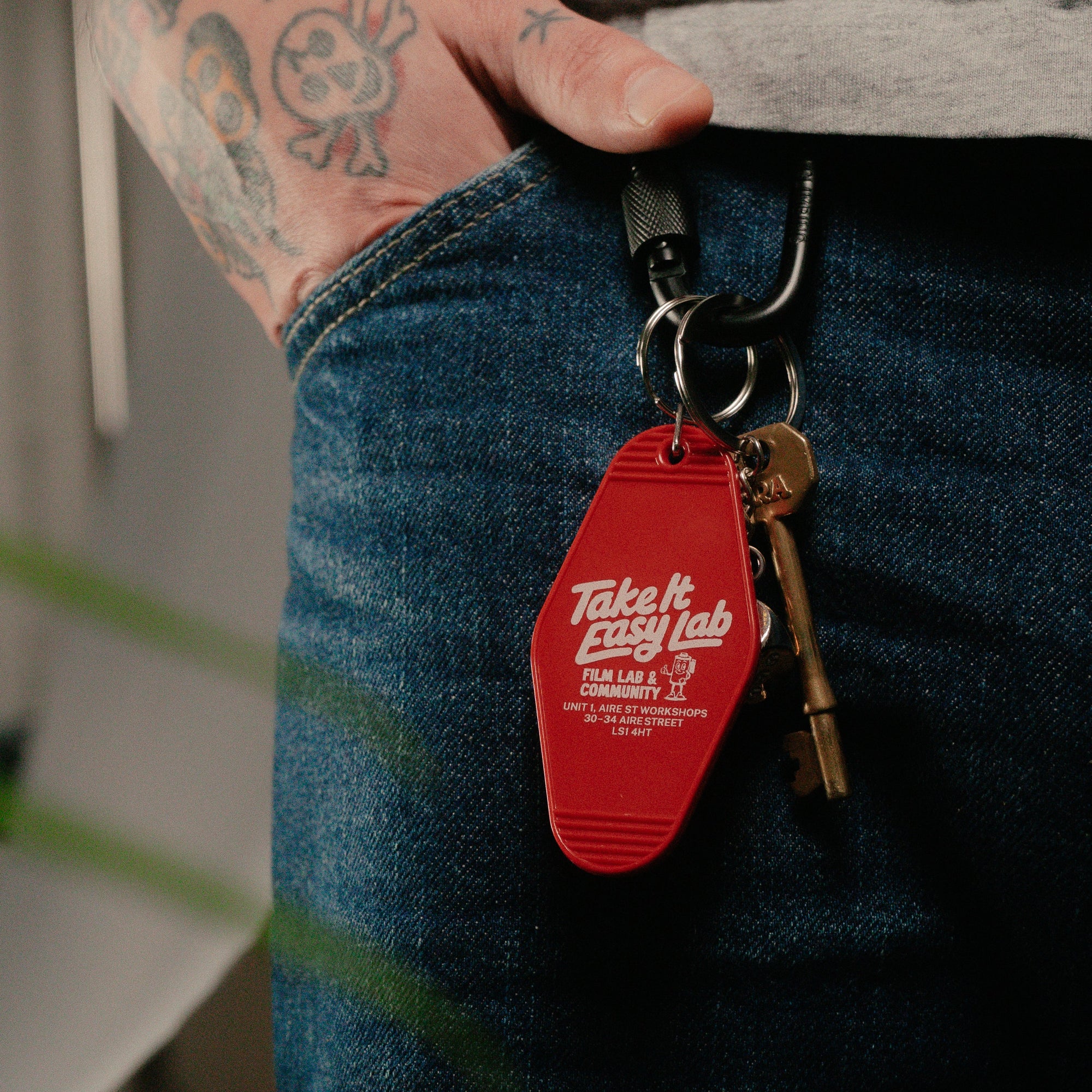 Motel Keyring - Take It Easy Lab Ltd