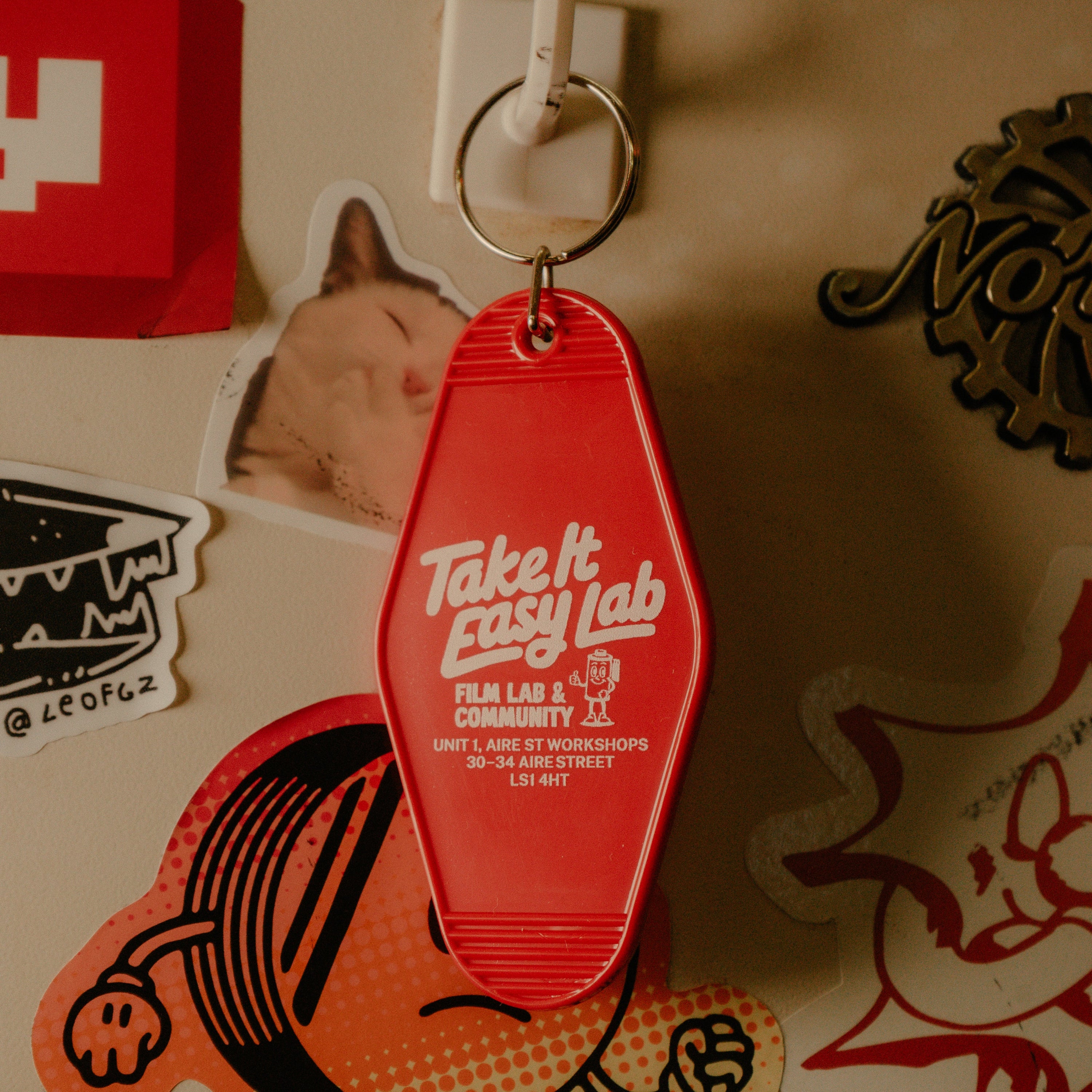 Motel Keyring - Take It Easy Lab Ltd