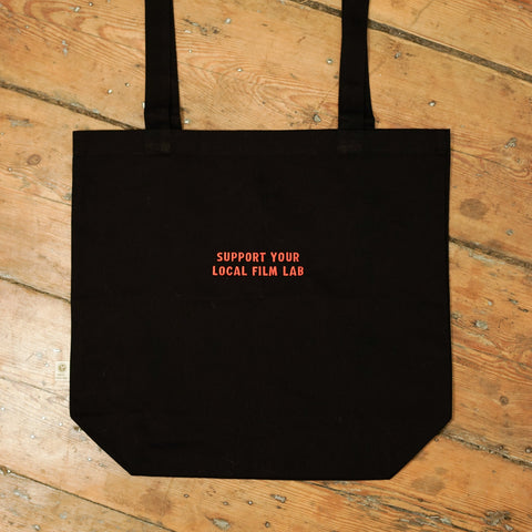 Support Your Local Film Lab Embroidered Eco Tote Bag