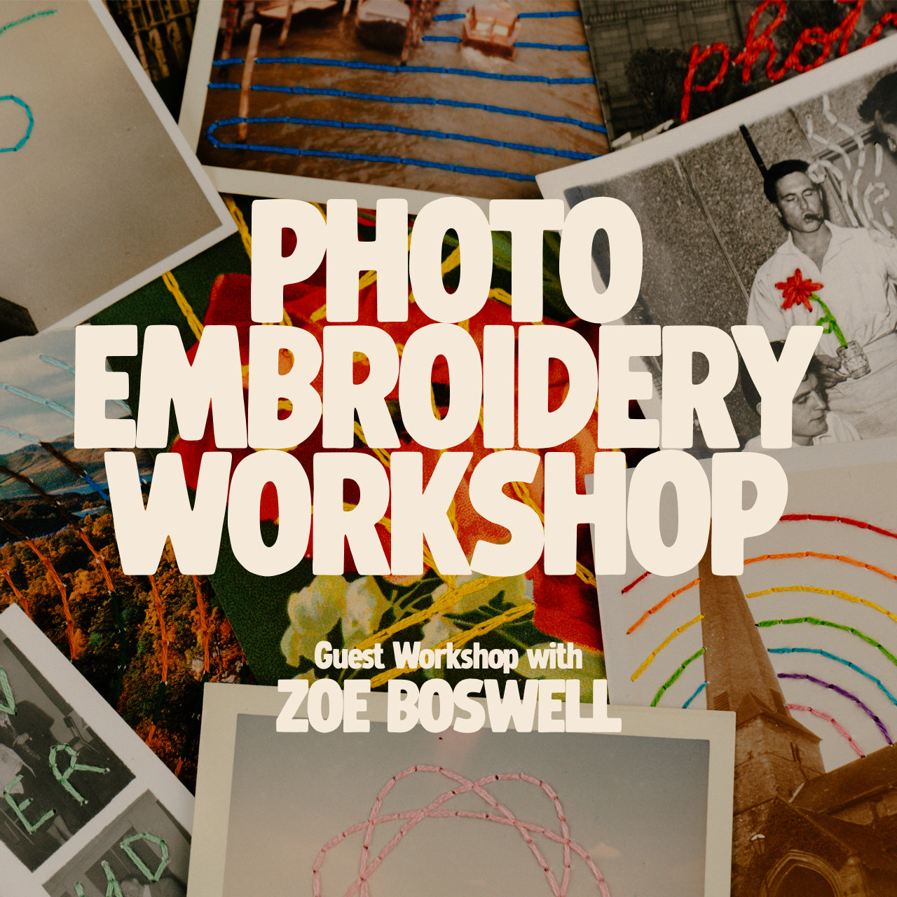 Guest Workshop: Photo Embroidery