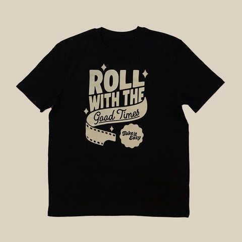 Roll With The Good Times Tee - Take It Easy Lab Ltd