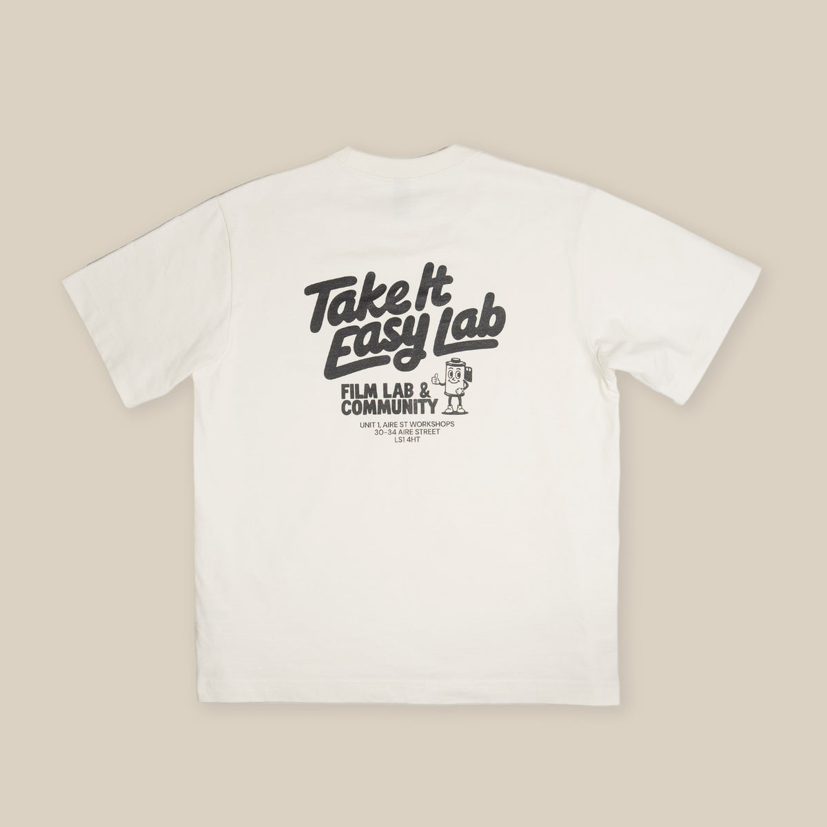 Pre-order: Off White Logo Box Tee - Take It Easy Lab Ltd
