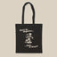 Don't Be Negative Tote Bag - Black