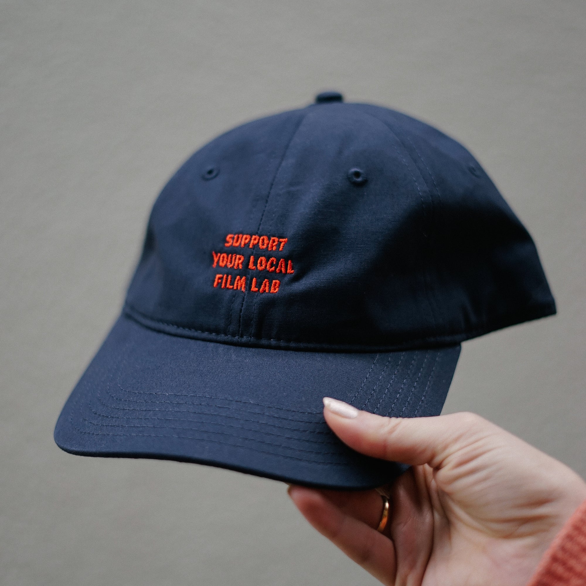 Support Your Local Film Lab - Cotton Cap - Take It Easy Lab Ltd