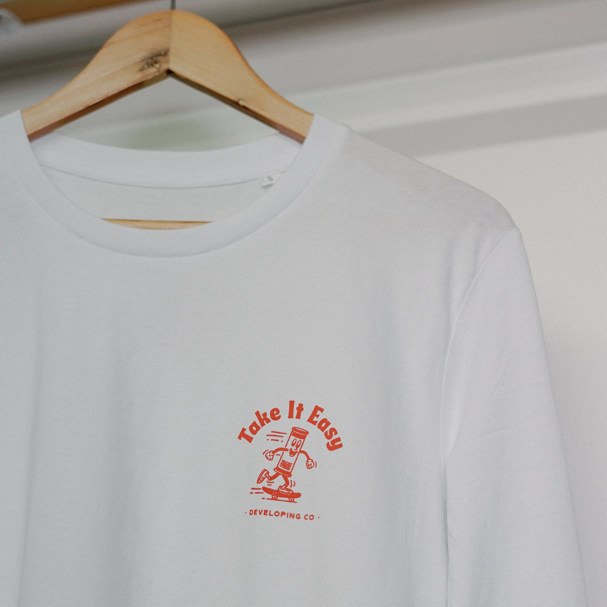 Don't Be Negative - Longsleeve Tee - Take It Easy Lab Ltd
