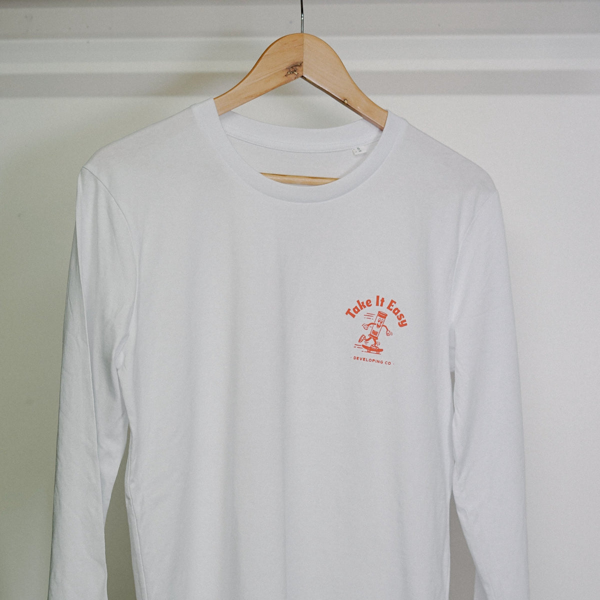 Don't Be Negative - Longsleeve Tee - Take It Easy Lab Ltd